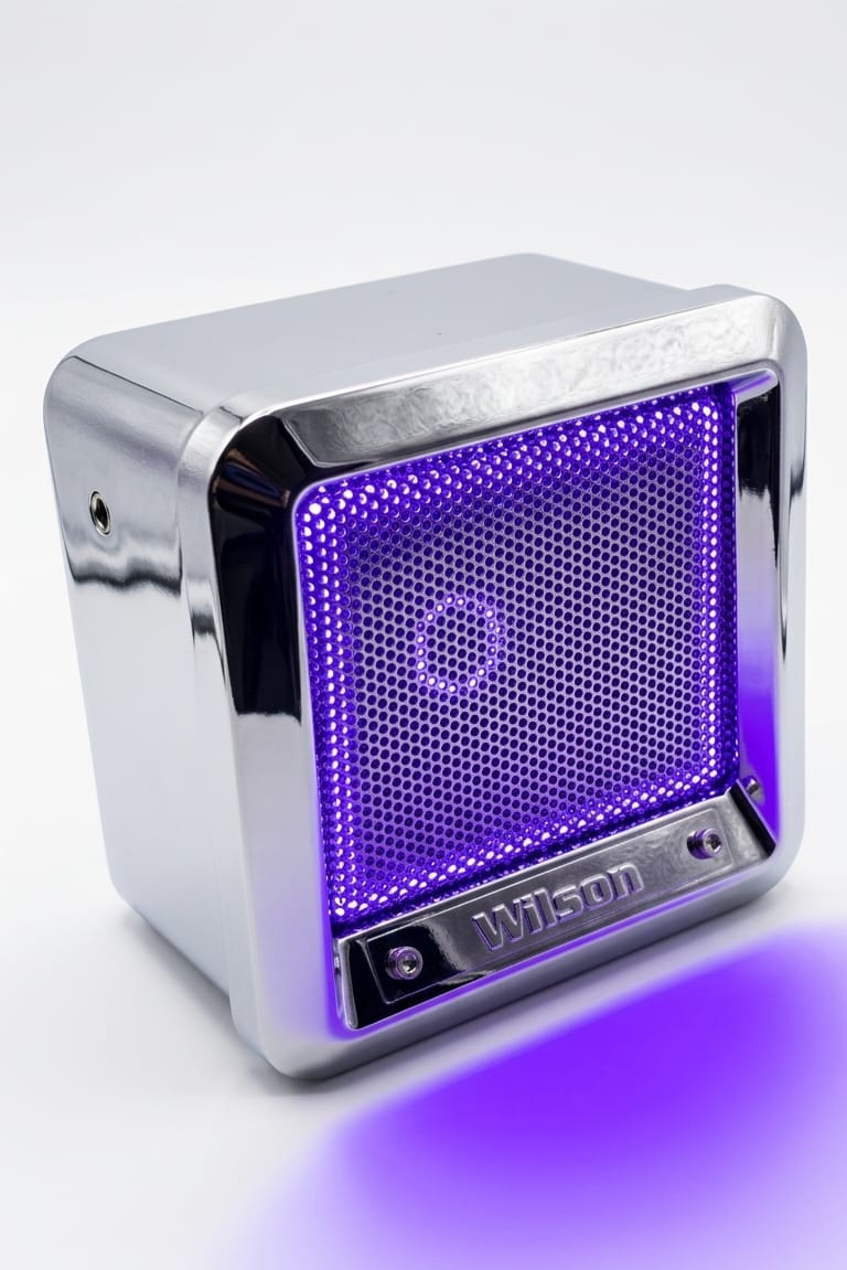 MR.X Custom LED Speaker – Built on Wilson 5” External