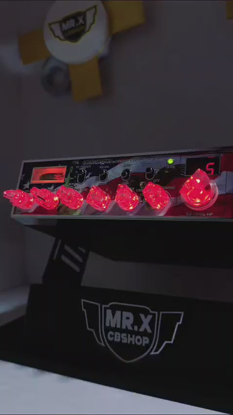 SS-3900E HP - CUSTOM CB RADIO - NITRO KNOBS (ILLUMINATED EDITION)